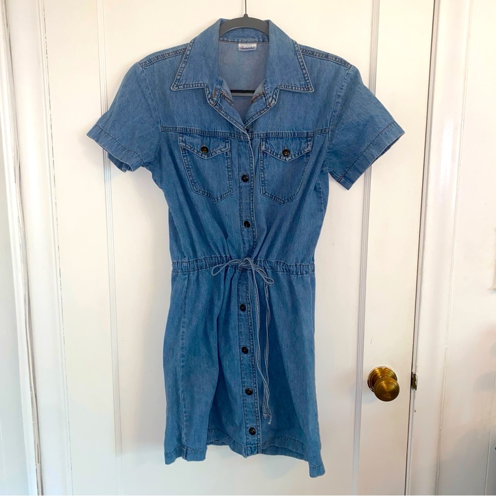Denim Mini Dress